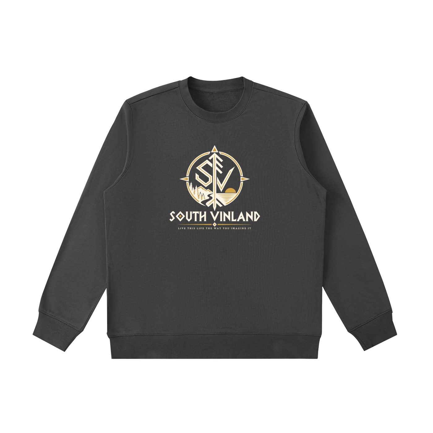 South Vinland – Compass Heavyweight Crewneck · G002 - Image 7