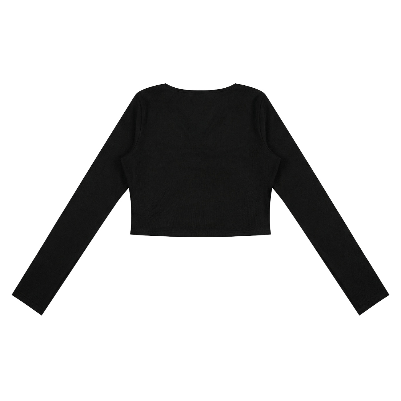 South Vinland – Women’s Touchmark Ruched Long Sleeve Crop · G001 - Image 2