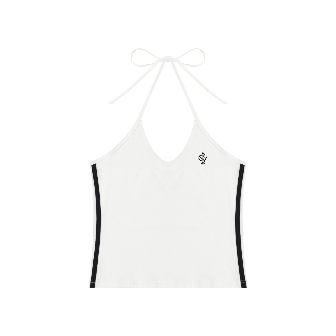South Vinland – Women’s Colorblock Halter Crop Top - Image 18