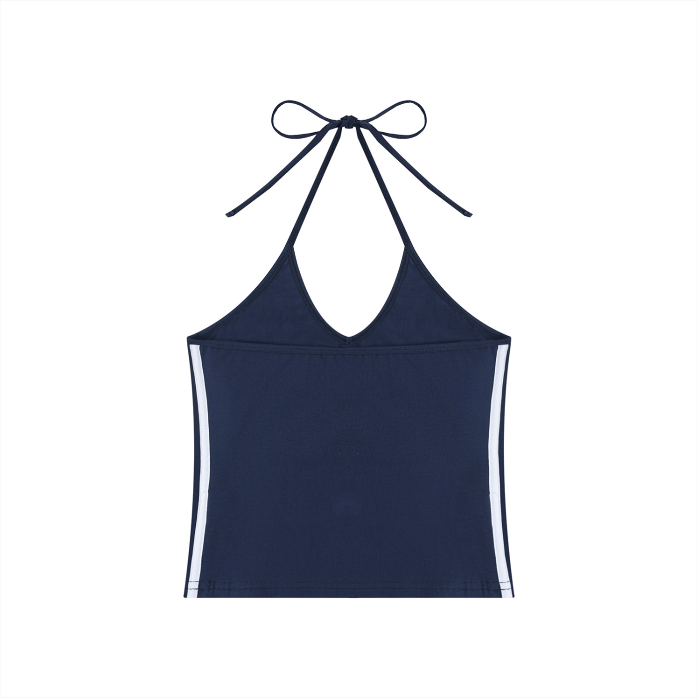 South Vinland – Women’s Colorblock Halter Crop Top - Image 17
