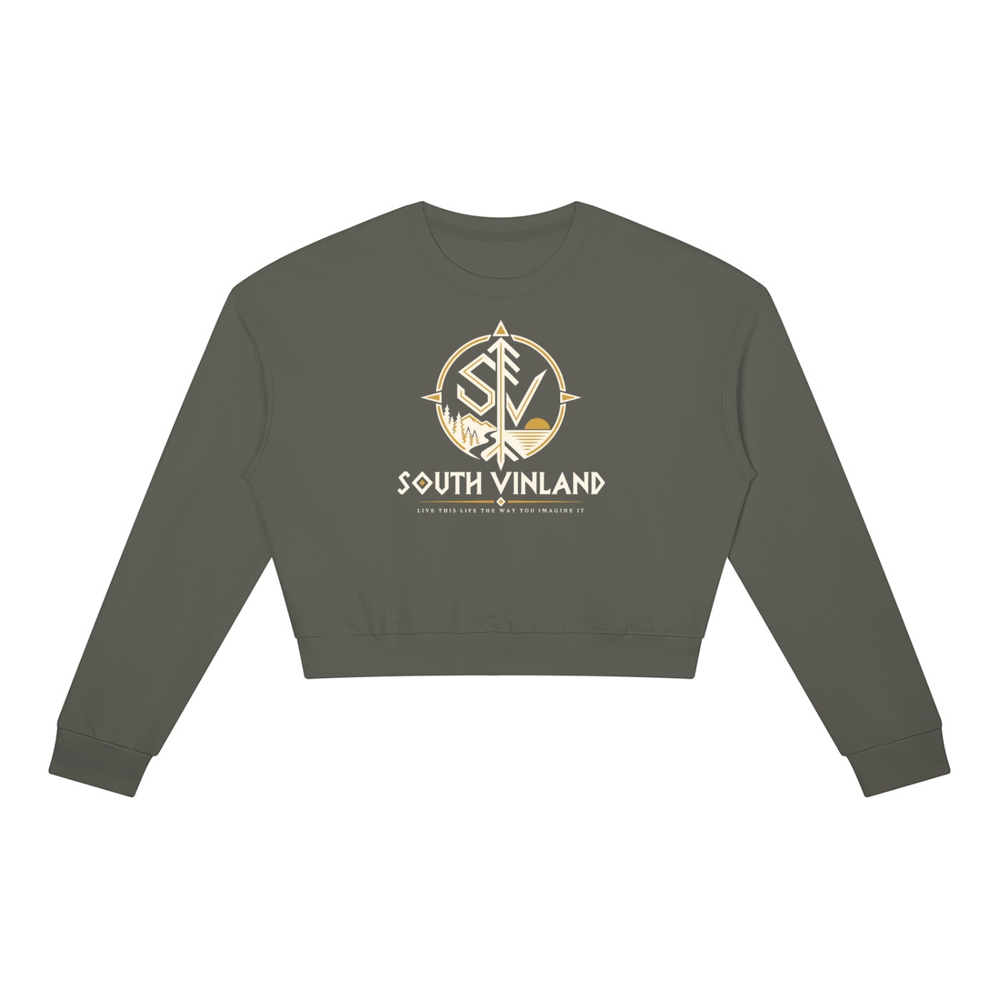 South Vinland – Women’s Compass Crewneck · G002 - Image 3