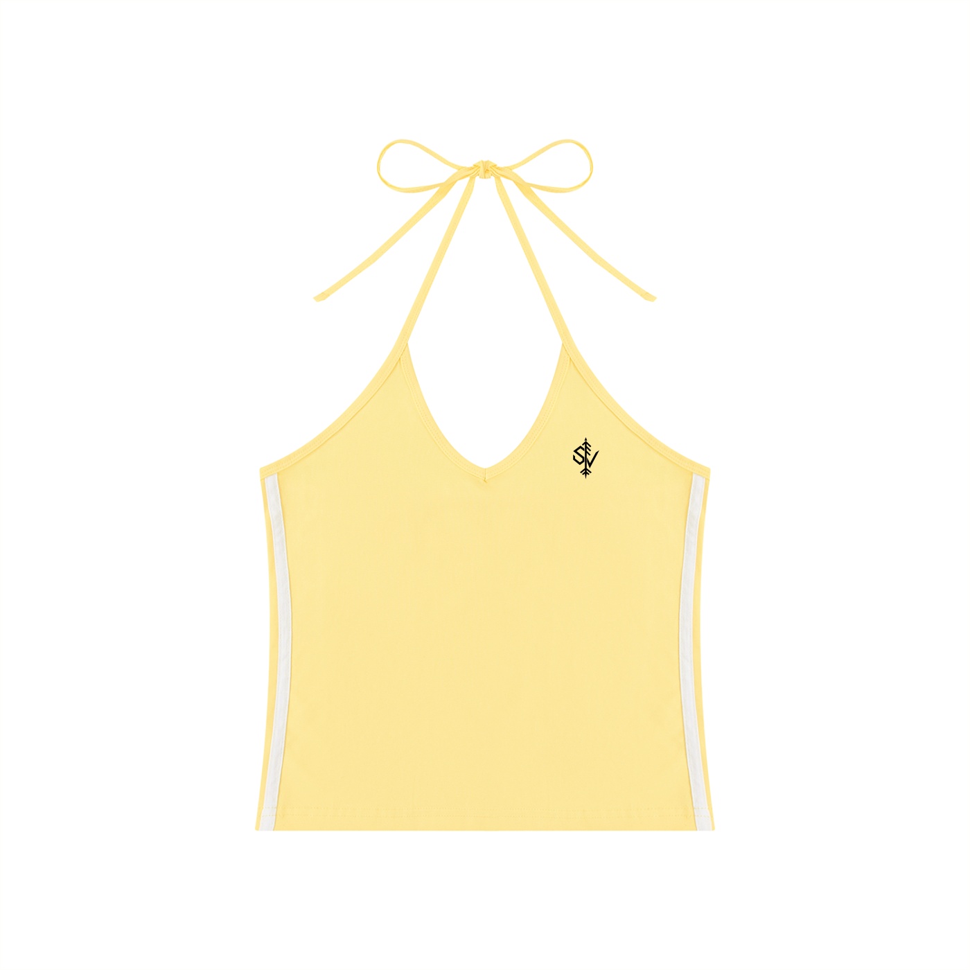 South Vinland – Women’s Colorblock Halter Crop Top - Image 20