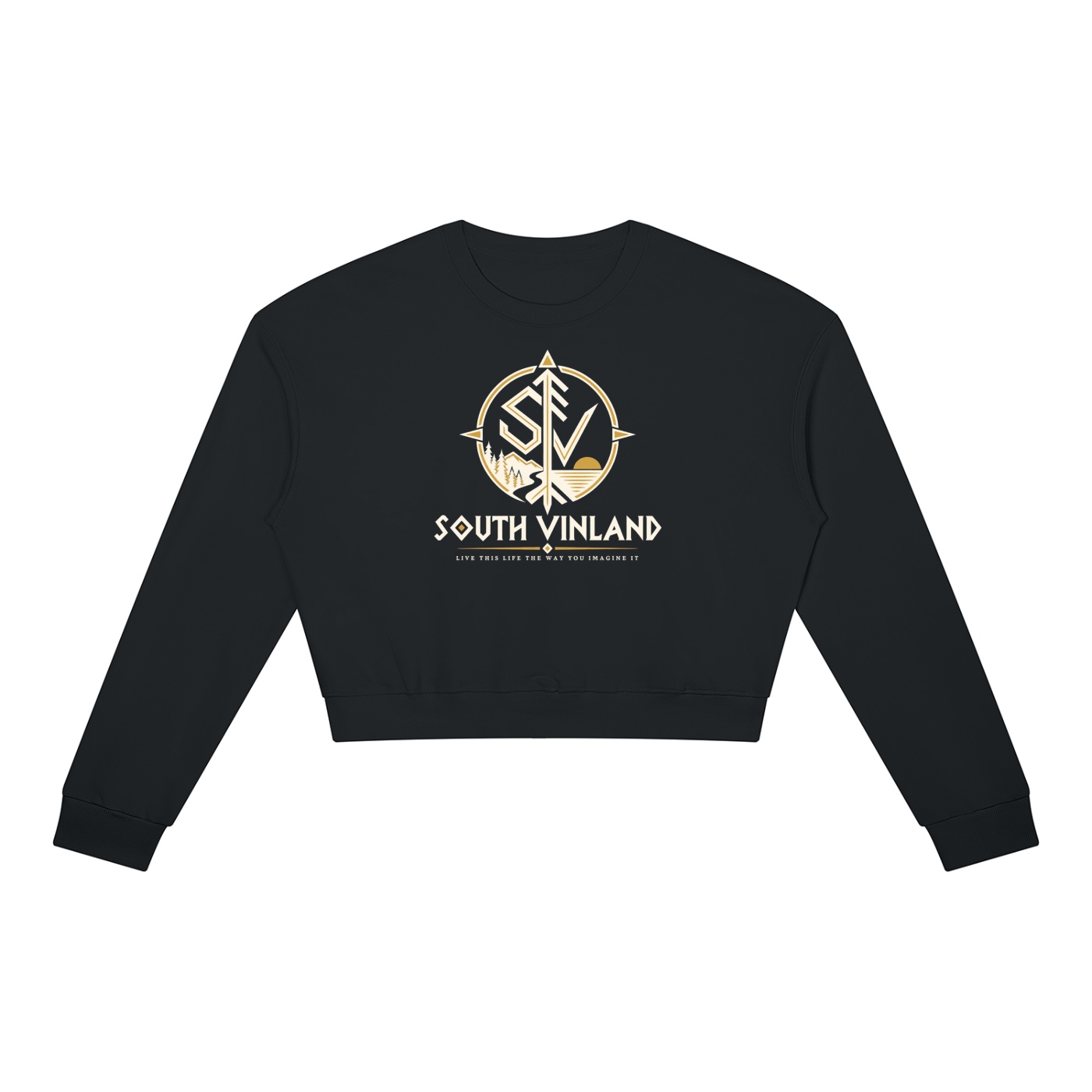 South Vinland – Women’s Compass Crewneck · G002