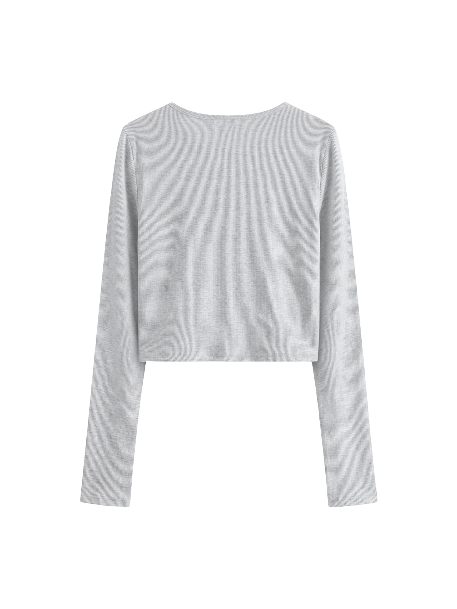 South Vinland – Women’s Touchmark Ruched Long Sleeve Crop · G001 - Image 6