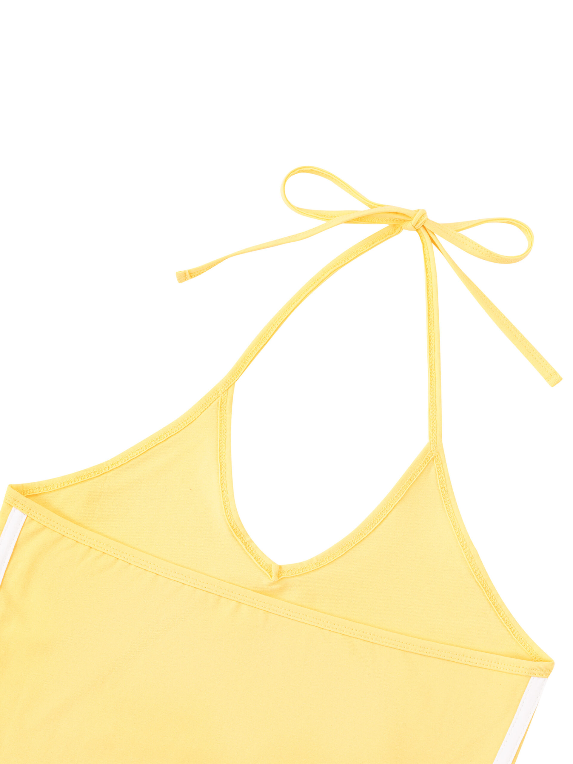 South Vinland – Women’s Colorblock Halter Crop Top - Image 13
