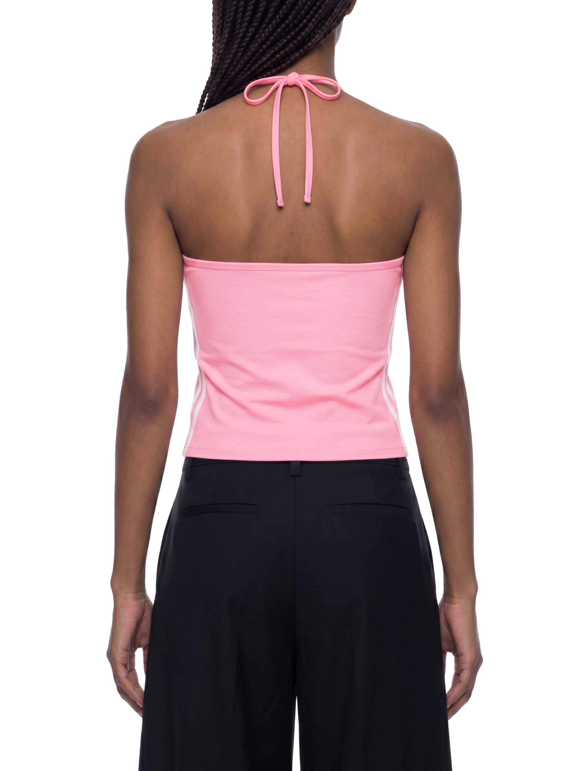 South Vinland – Women’s Colorblock Halter Crop Top - Image 7